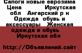 Сапоги новые еврозима › Цена ­ 5 000 - Иркутская обл., Ангарский р-н Одежда, обувь и аксессуары » Женская одежда и обувь   . Иркутская обл.